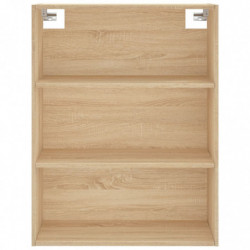 Highboard Sonoma-Eiche 69,5x32,5x180 cm Holzwerkstoff