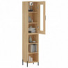 Highboard Sonoma-Eiche 34,5x34x180 cm Holzwerkstoff