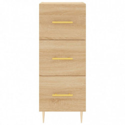 Highboard Sonoma-Eiche 34,5x34x180 cm Holzwerkstoff