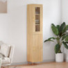 Highboard Sonoma-Eiche 34,5x34x180 cm Holzwerkstoff