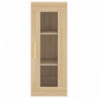 Highboard Sonoma-Eiche 34,5x34x180 cm Holzwerkstoff