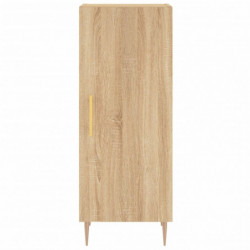 Highboard Sonoma-Eiche 34,5x34x180 cm Holzwerkstoff