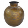 HSM Collection Vase Padua Groß 40x45 cm Gold und Grau