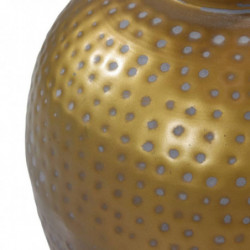 HSM Collection Vase Padua Groß 40x45 cm Gold und Grau