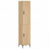 Highboard Sonoma-Eiche 34,5x34x180 cm Holzwerkstoff