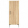 Highboard Sonoma-Eiche 34,5x34x180 cm Holzwerkstoff