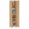 Highboard Sonoma-Eiche 34,5x34x180 cm Holzwerkstoff