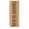 Highboard Sonoma-Eiche 34,5x34x180 cm Holzwerkstoff