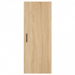 Highboard Sonoma-Eiche 34,5x34x180 cm Holzwerkstoff