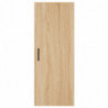 Highboard Sonoma-Eiche 34,5x34x180 cm Holzwerkstoff