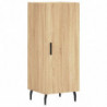 Highboard Sonoma-Eiche 34,5x34x180 cm Holzwerkstoff