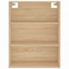 Highboard Sonoma-Eiche 69,5x32,5x180 cm Holzwerkstoff