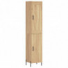 Highboard Sonoma-Eiche 34,5x34x180 cm Holzwerkstoff