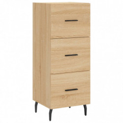 Highboard Sonoma-Eiche 34,5x34x180 cm Holzwerkstoff