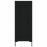 Highboard Schwarz 34,5x34x180 cm Holzwerkstoff