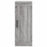 Highboard Grau Sonoma 34,5x34x180 cm Holzwerkstoff