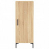Highboard Sonoma-Eiche 34,5x34x180 cm Holzwerkstoff