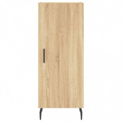 Highboard Sonoma-Eiche 34,5x34x180 cm Holzwerkstoff