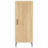 Highboard Sonoma-Eiche 34,5x34x180 cm Holzwerkstoff