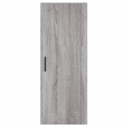 Highboard Grau Sonoma 34,5x34x180 cm Holzwerkstoff