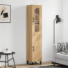 Highboard Sonoma-Eiche 34,5x34x180 cm Holzwerkstoff