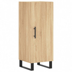 Highboard Sonoma-Eiche 34,5x34x180 cm Holzwerkstoff