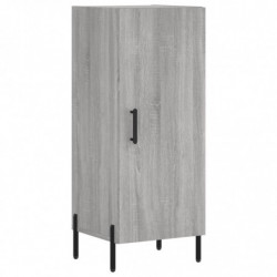 Highboard Grau Sonoma 34,5x34x180 cm Holzwerkstoff