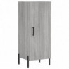 Highboard Grau Sonoma 34,5x34x180 cm Holzwerkstoff