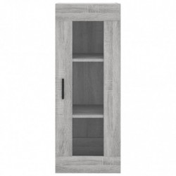 Highboard Grau Sonoma 34,5x34x180 cm Holzwerkstoff