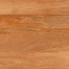 Beistellschrank Braun und Schwarz 60x33,5x75cm Massivholz Mango