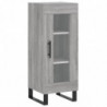 Highboard Grau Sonoma 34,5x34x180 cm Holzwerkstoff