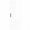 Highboard Hochglanz-Weiß 34,5x34x180 cm Holzwerkstoff