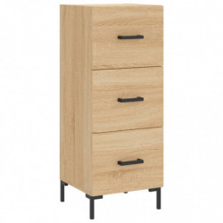 Highboard Sonoma-Eiche 34,5x34x180 cm Holzwerkstoff