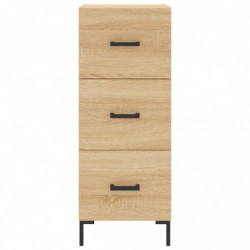 Highboard Sonoma-Eiche 34,5x34x180 cm Holzwerkstoff