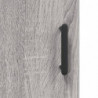 Wandschränke 2 Stk. Grau Sonoma 69,5x34x90 cm