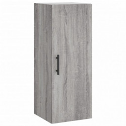 Highboard Grau Sonoma 34,5x34x180 cm Holzwerkstoff