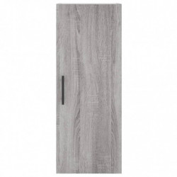 Highboard Grau Sonoma 34,5x34x180 cm Holzwerkstoff