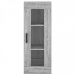 Highboard Grau Sonoma 34,5x34x180 cm Holzwerkstoff