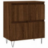 Sideboards 2 Stk. Braun Eichen-Optik Holzwerkstoff