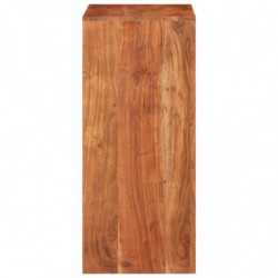 Sideboard 55x33x75 cm Massivholz Akazie