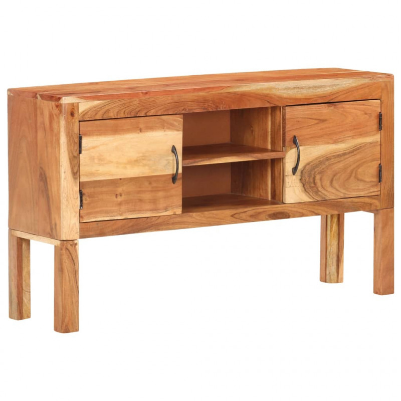 Sideboard 116x30x66 cm Akazie Massivholz