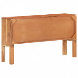 Sideboard 116x30x66 cm Akazie Massivholz