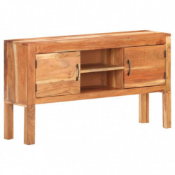 Sideboard 116x30x66 cm Akazie Massivholz