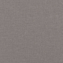 Tagesbett Taupe 80x200 cm Stoff