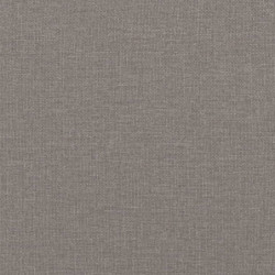 Tagesbett Taupe 80x200 cm Stoff