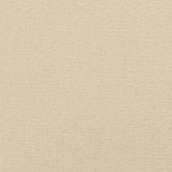 Tagesbett Creme 100x200 cm Stoff