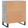 Sideboards 3 Stk. Betongrau Holzwerkstoff