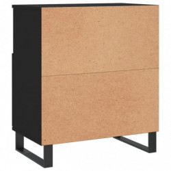 Sideboards 3 Stk. Schwarz Holzwerkstoff