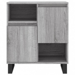 Sideboards 3 Stk. Grau Sonoma Holzwerkstoff