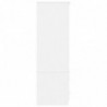 Kleiderschrank ALTA Weiß 90x55x170 cm Massivholz Kiefer